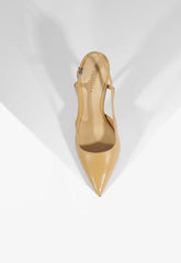 Boris High Stiletto Beige Pump