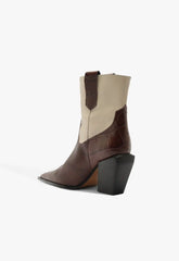 Memphis Croc Bootie