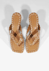 Nayra Leather Thong Sandal