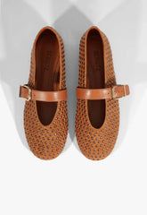Eiza Shine Suede Flat