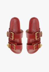 Naomi Sporty Leather Sandal
