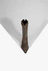 Ashley Leather Bootie