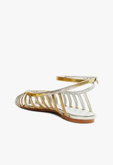 Iris Specchio Leather Flat