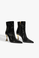 Elisha Patent Leather Bootie
