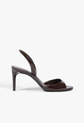 Scarlett Sling Mid Patent Leather Sandal
