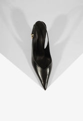 Siena Buckle Leather Pump
