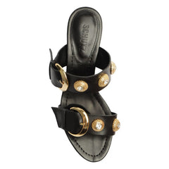 Vivian Leather Sandal