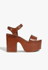 Tuke Leather Platform Sandal