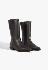 Ashley Leather Bootie