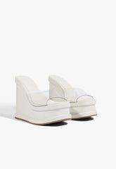 Dalle Vinyl Wedge Sandal
