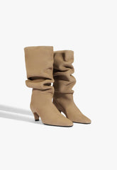 Dellia Slouch Suede Bootie