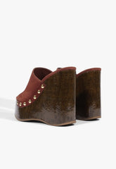 Dalle Studs Suede Sandal