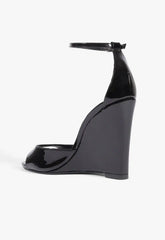 Scarlett Wedge Patent Leather Sandal