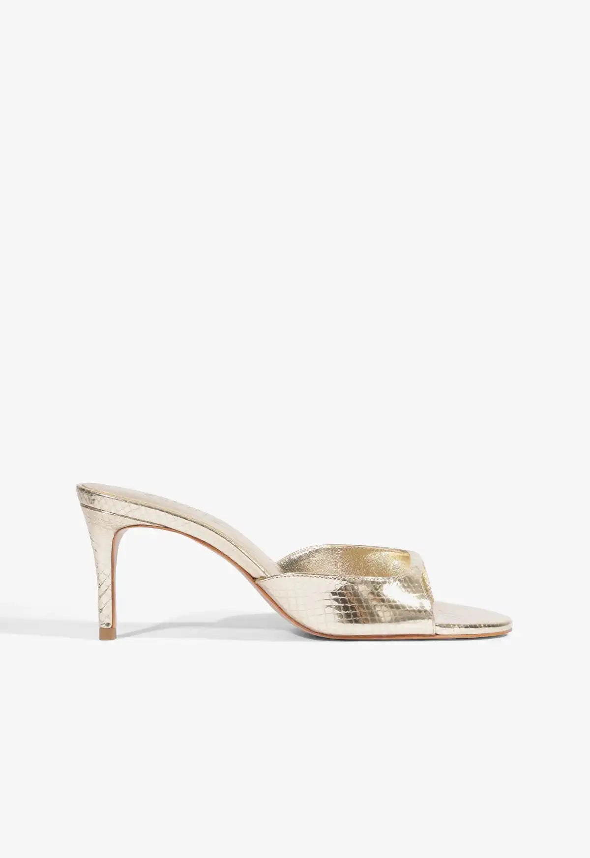 Arlette Mule Metallic Sandal