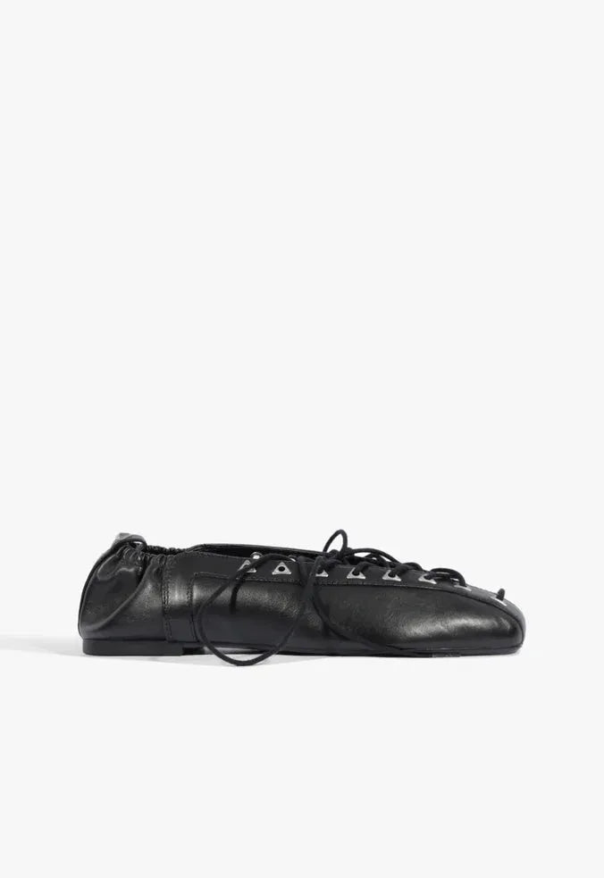Lola Leather Flat
