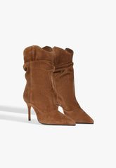 Maryana Slouch Nubuck Bootie
