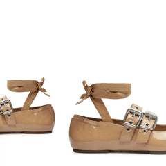 Raika Patent Leather Flat