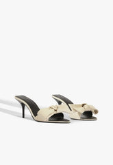 Elodie Bow Leather Sandal