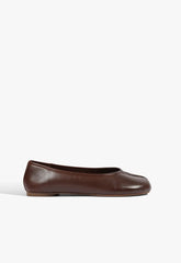 Yumi Leather Ballet Flat