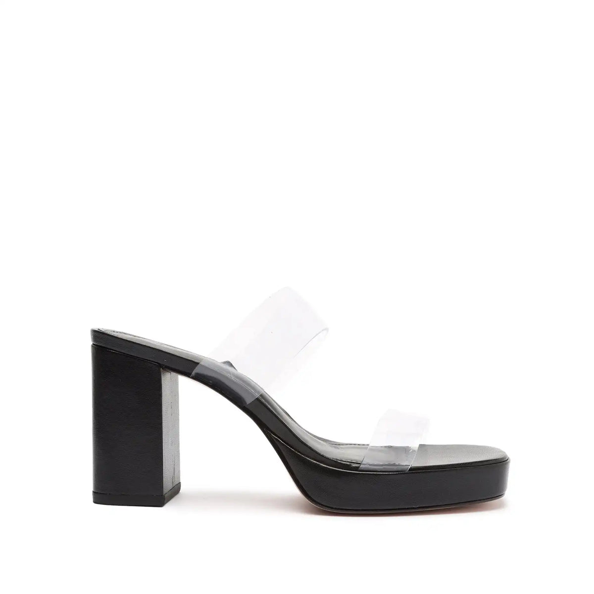 Ariella Platform Vinyl Sandal