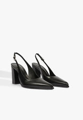 Eleanor Sling Welt Leather Pump