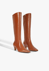 Dellia Up Casual Leather Boot