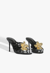 Flora Mule Patent Sandal