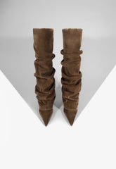 Mikki Up Cloak Suede Boot