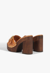 Irie Platform Leather Sandal
