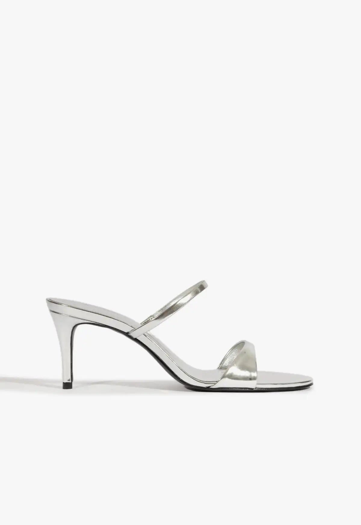 Jessica Mid Mule Metallic Sandal