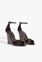 Scarlett Wedge Patent Leather Sandal