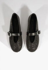 Eiza Shine Suede Flat