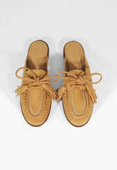 Kim Mule Suede Flat