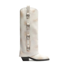 Zachy Up Cloak Leather Boot