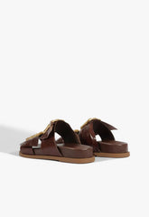 Enola Bamboo Leather Sporty Sandal