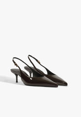 Lexi Sling Leather Pump