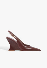 Siena Buckle Leather Pump