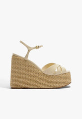Keefa Raffia Wedge Sandal