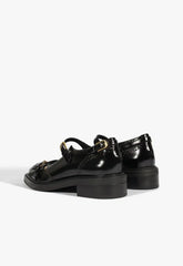 Dafne Leather Flat