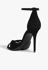 Hilda Leaf Suede Sandal