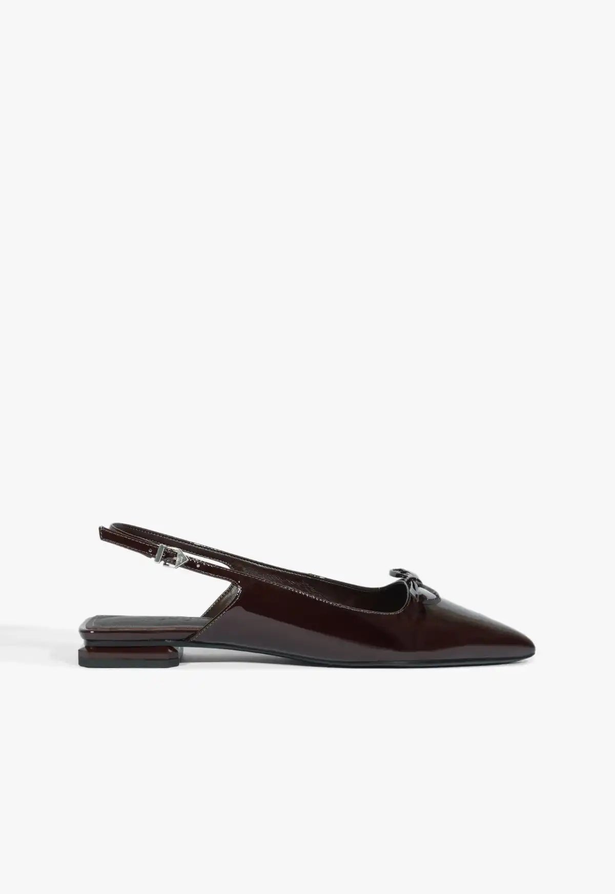 Violetta Sculpt Patent Flat