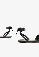 Ariel Leather Flat