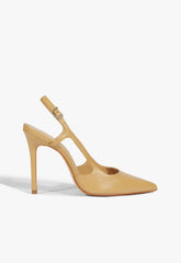 Boris High Stiletto Beige Pump