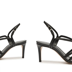 Octavia Mid Calf Leather Sandal