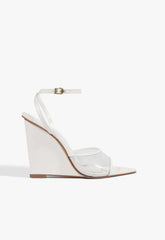 Elodie Vinyl Wedge Sandal