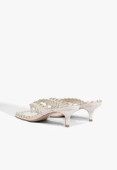 Nayra Leather Thong Sandal