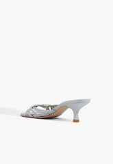 Tara Mule Mid Leather Sandal