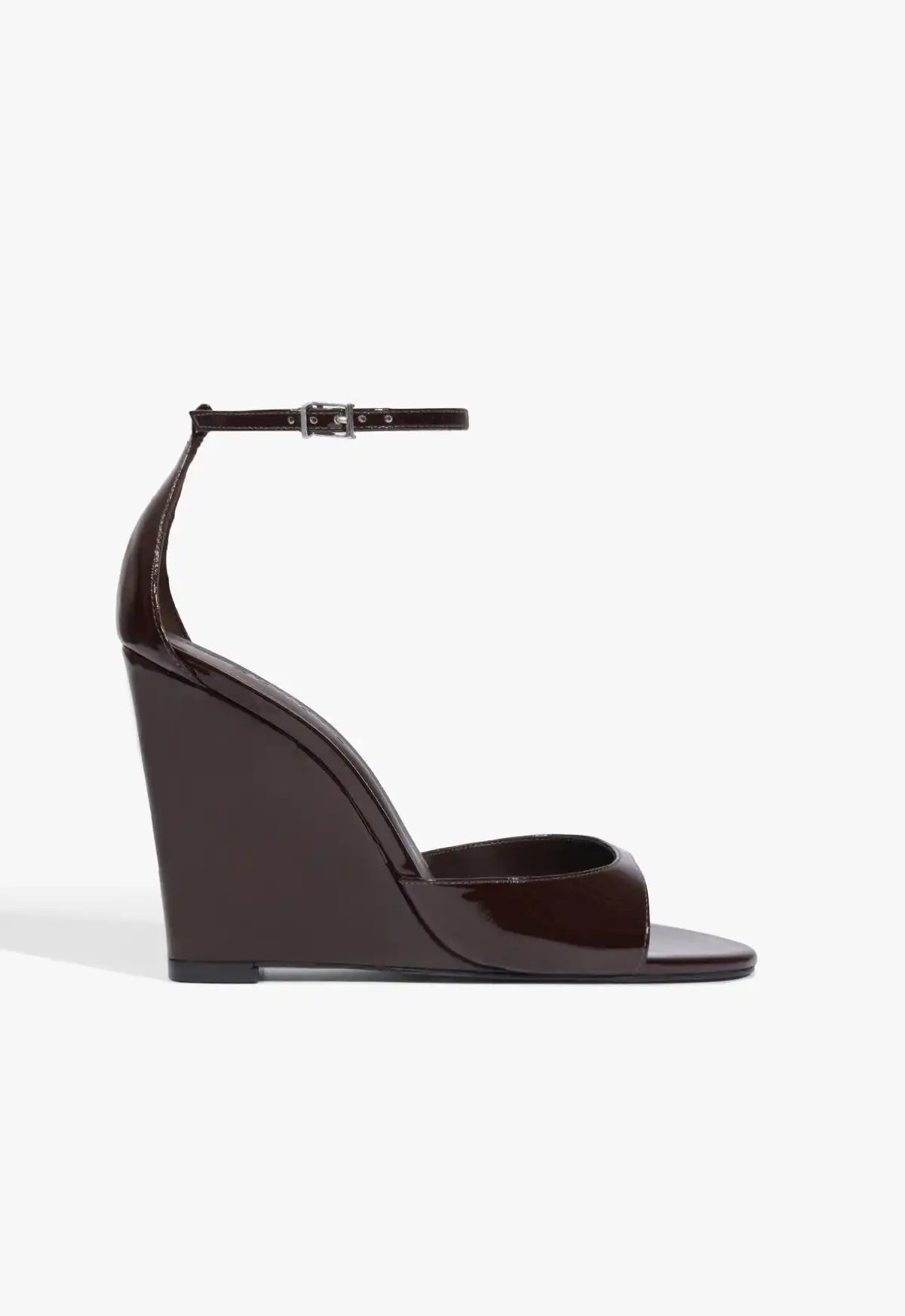 Scarlett Wedge Patent Leather Sandal