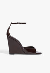 Scarlett Wedge Patent Leather Sandal