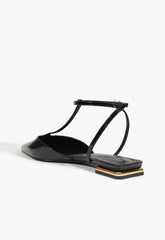 Allure T Patent Flat